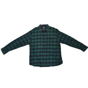 Untuckit Flannel Barrelstone Shirt Men's XXXL Buffalo Plaid Campeneta Regular